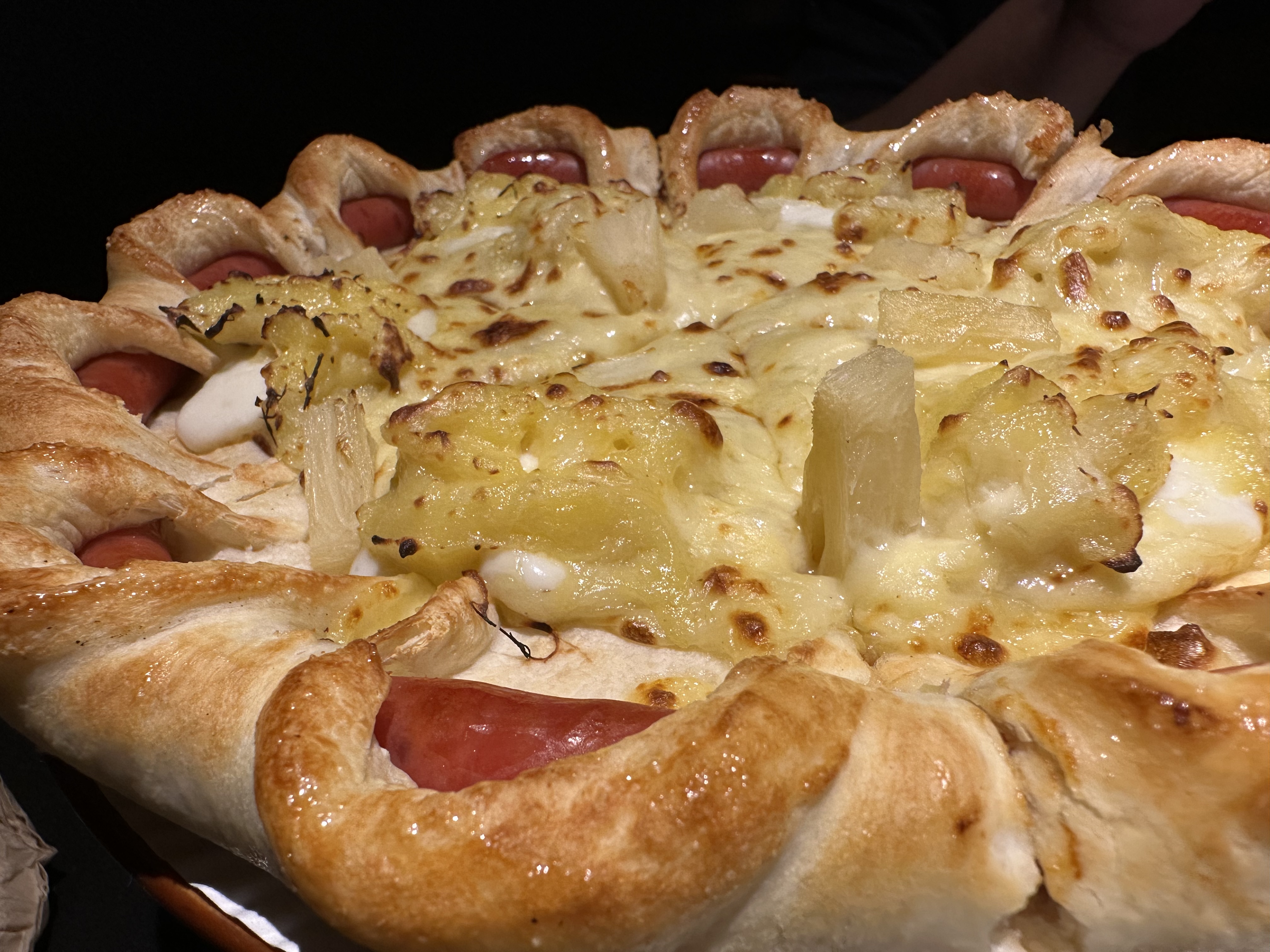 Pizzahut Pineapple Durian Pizza